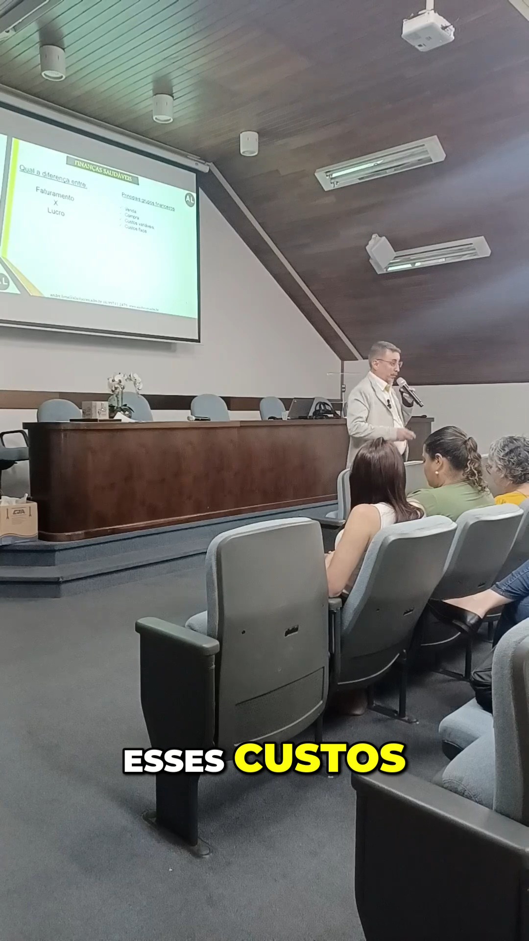 Mantenha uma proporcionalidade entre a VENDA e o CUSTO VARIÁVEL!